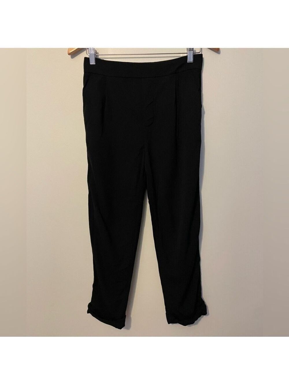 Vince Black Viscose Pants Size Small